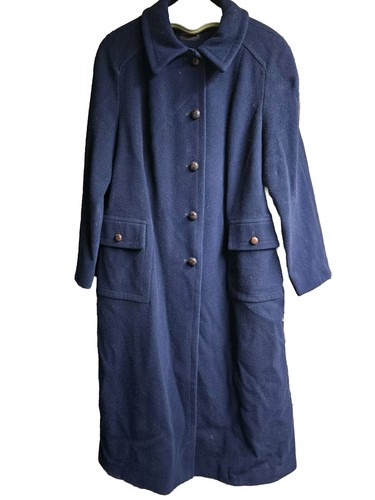 Mackintosh Authentic Long Peacoat 100% Wool Made in USA Size