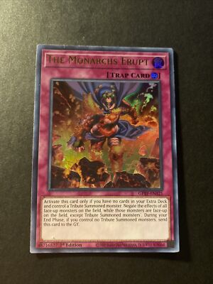 Yugioh - The Monarchs Erupt (Ultra Rare) (1st Edition) - GFTP-EN121 (P)