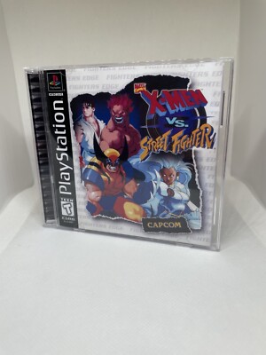 X-Men Vs Street Fighter PS1 Reproduction Case - NO DISC