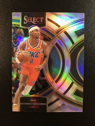 2023 Select Premier Level SILVER PRIZM Shai Gilgeous