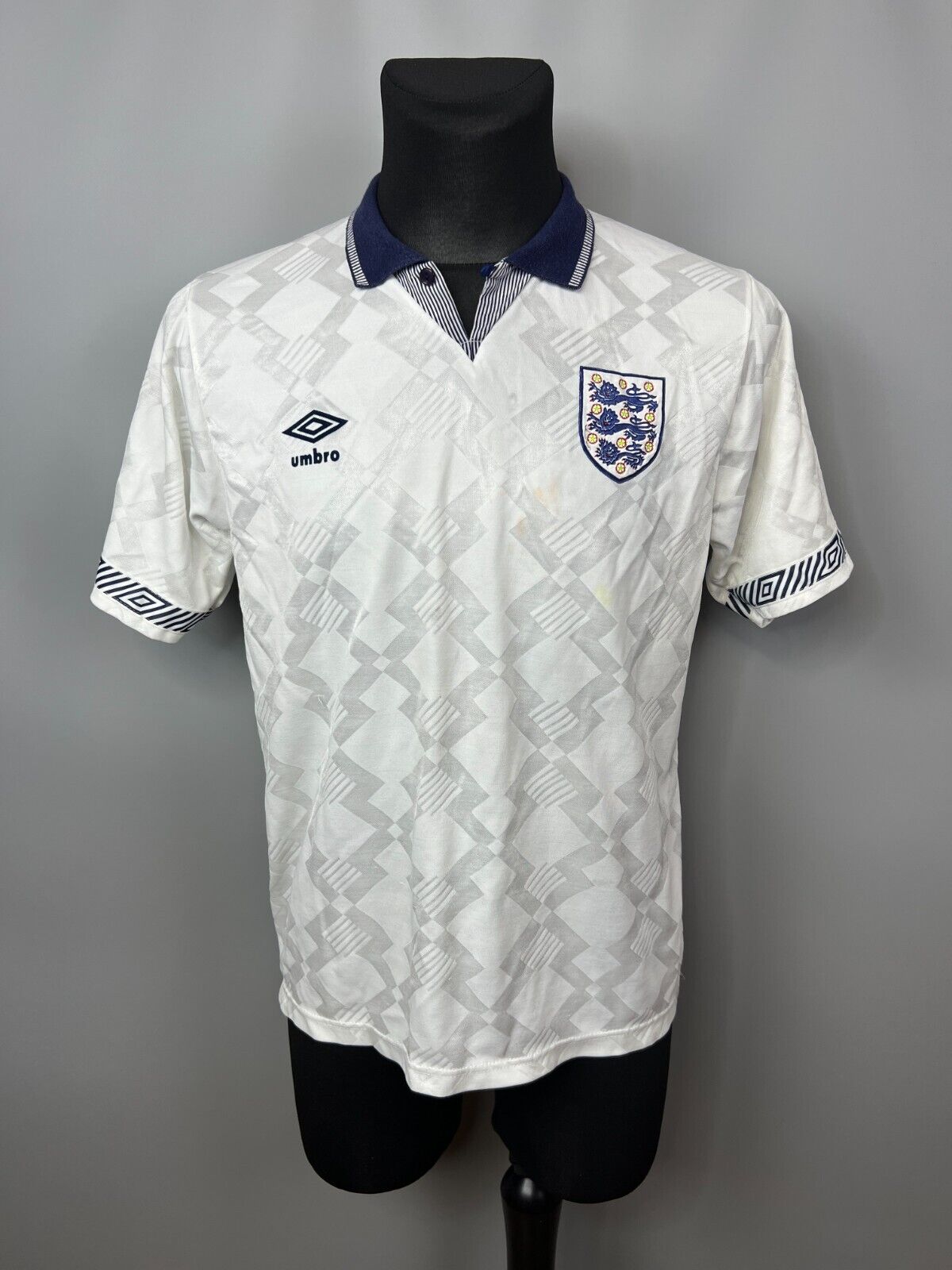 umbro アンブロ ガスコイン イングランド代表 白ユニフォーム umbro アンブロ ガスコイン イングランド代表 白ユニフォーム