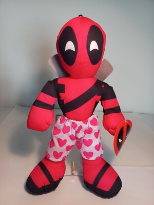 Good Stuff Marvel Red Deadpool Doll with Underwear 15'' Super Heroes Figure NEW 