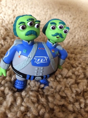 Disney Store Miles From Tomorrowland Figure Playset Toy Cake Topper Slot Aliens