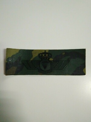 PARCHE EMBLEMA DE PECHO ROKISKI PARACAIDISTA MIMETIZADO EJERCITO ESPAÑOL 1996