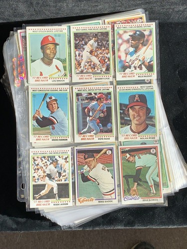 1978 Topps Baseball Complete Set of 726 - Overall EM-NM w/ Murray
