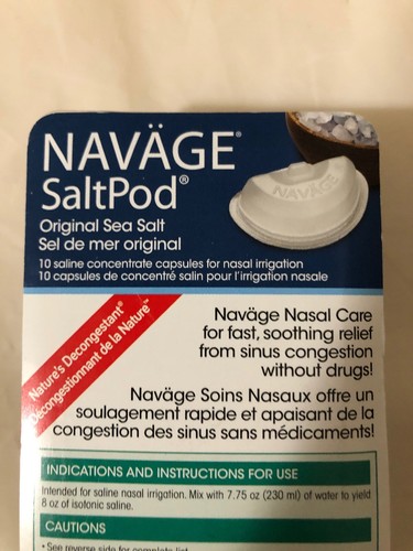 NAVAGE SALTPOD 1 PACK (10 SaltPods)