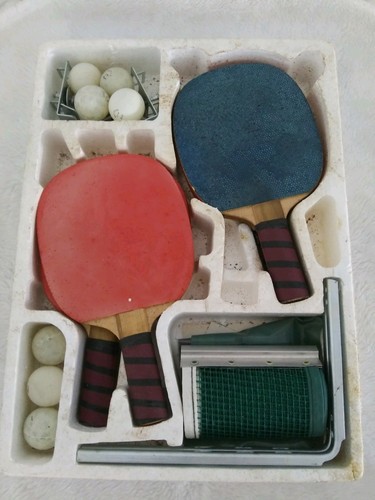 Vintage Harvard Table Tennis Set Ping Pong Set Game