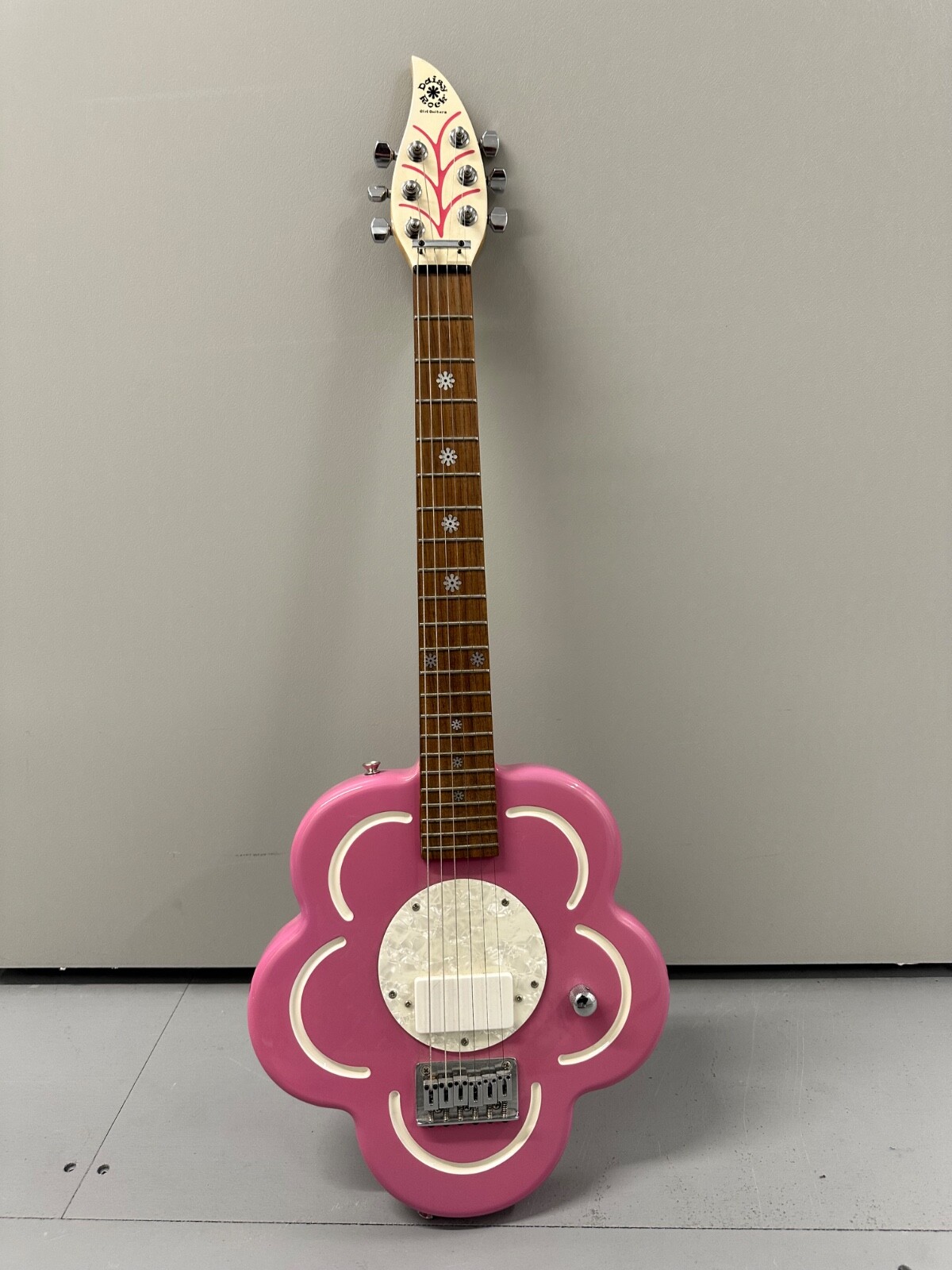ギター Daizy Rock Flower Daisy Rock Short Scale Pink Flower Guitar | eBay UK