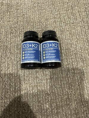 Magceutics Vitamin D3 K2 With MCT 5000 UI Vegan D3 & 100 mcg MK7 K2 60 Capsules