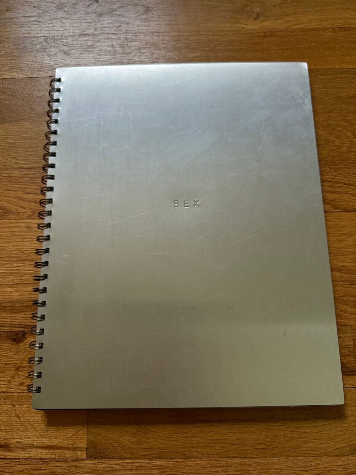 VINTAGE 1992 MADONNA SEX Photo Book Metal Cover Numbered | eBay VINTAGE 1992 MADONNA SEX Photo Book Metal Cover Numbered | eBay