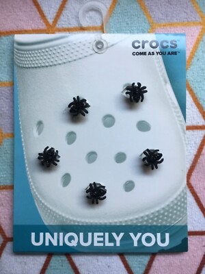 Crocs Handmade jibbitz 3-5pc halloween glow spider 3D bugs insects shoe charms 9