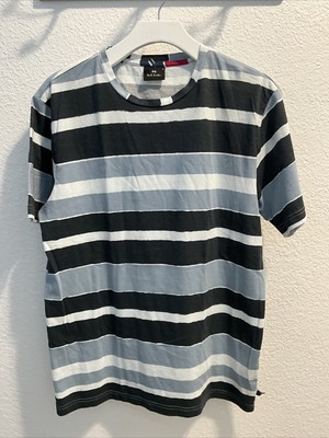 Paul Smith PS Mens Stripe Crew Tee Tricolor Sz S (new Other)