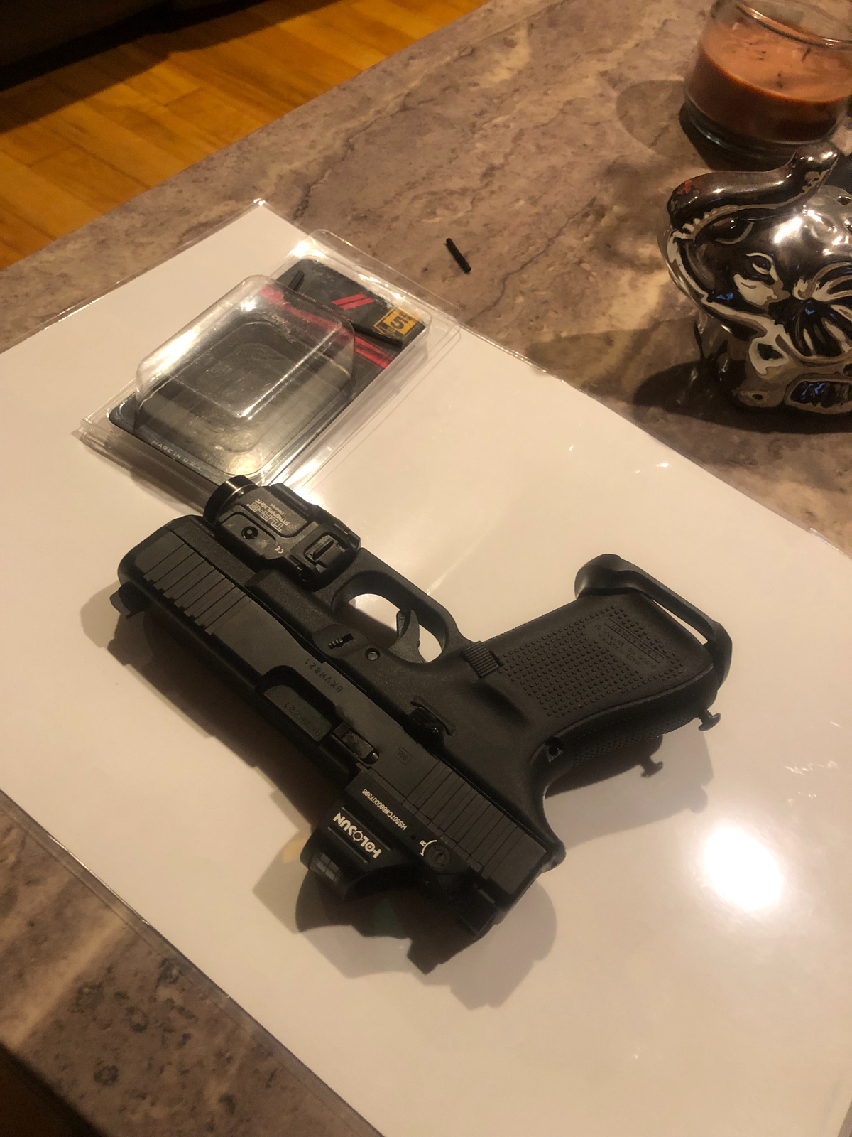 ZEV Technologies PRO Compact Magwell Fits Glock 19 Gen 5 One Piece