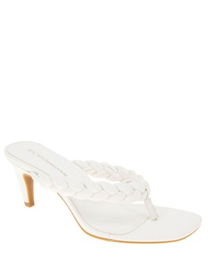 

Женские белые босоножки без шнуровки на каблуке BCBGENERATION Tulani на блочном каблуке, Белый, GN226910