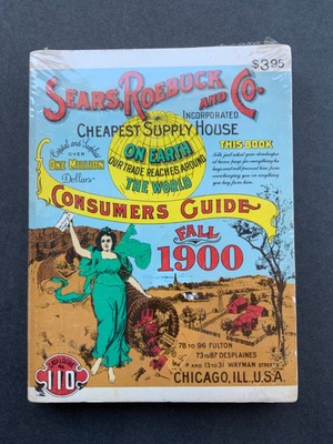 Vtg Fall 1900 Sears Roebuck And Co 1970 Mini Reproduction Catalog No 110 のebay公認海外通販 セカイモン