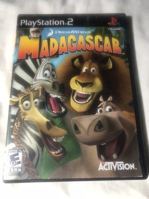 Madagascar (Sony PlayStation 2, 2005) Preowned