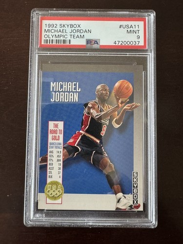 1992 SKYBOX MICHAEL JORDAN PSA8 ジョーダン 1992 Skybox Michael Jordan #USA11 PSA 8 NM - MT | eBay