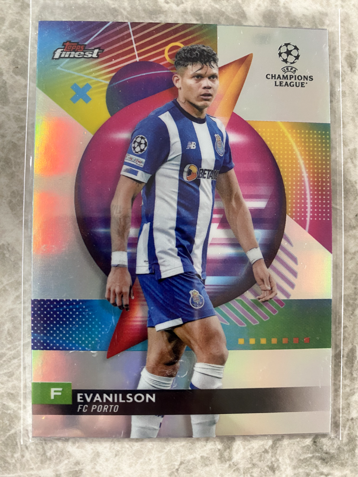 2023-24 Topps Finest/Club Competitions UEFA Lois Openda Auto RB