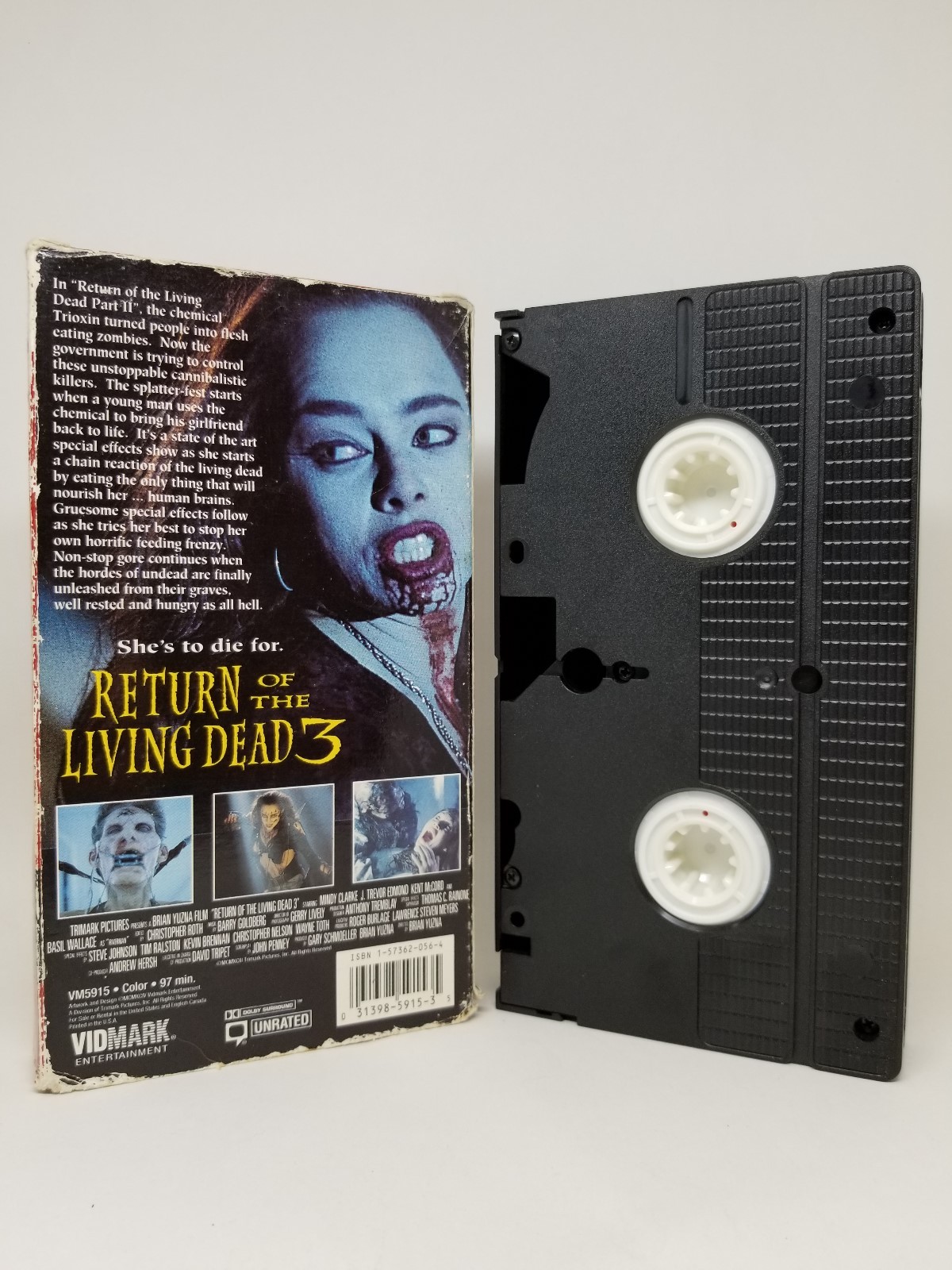 Night of the Living Dead 3 - VHS - Horror - WORKS - Free Shipping!