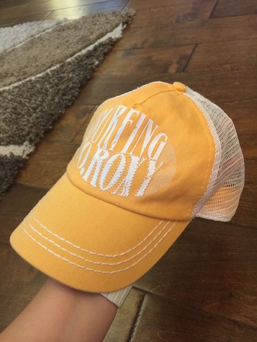 Roxy Eat Beach Sleep Repeat Womens Pink White Trucker Hat  display picture 1