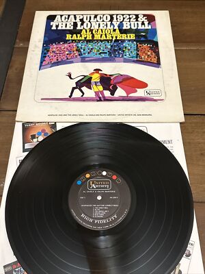 Al Caiola, Ralph Marterie  Acapulco 1922 & The Lonely Bull Vinyl 1963  UAL 3256