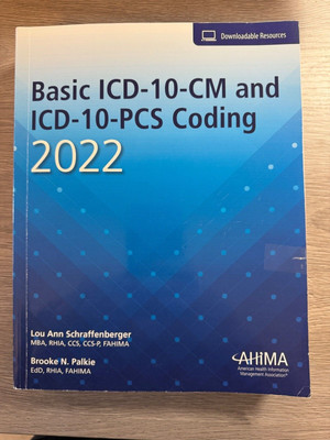 2022 Basic ICD-10-CM and ICD-10-PCS  Codebook  AHIMA