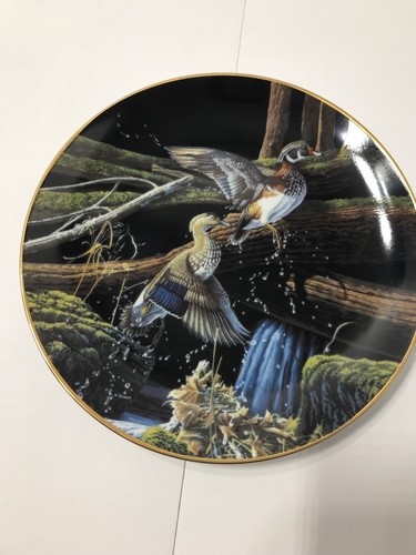 “Skyward” By Michael Budden, Free As The Wind Series Hunting-Themed Plate