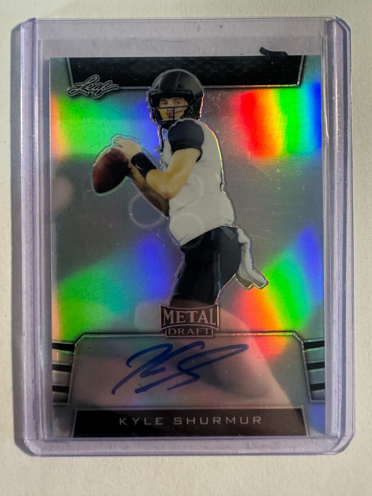 K215,927 - 2019 Leaf Metal Draft #BAKS2 Kyle Shurmur Auto | eBay