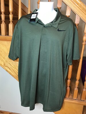 NIKE GOLF STANDARD FIT POLO SHIRT 325 2XL MEN NWT $75