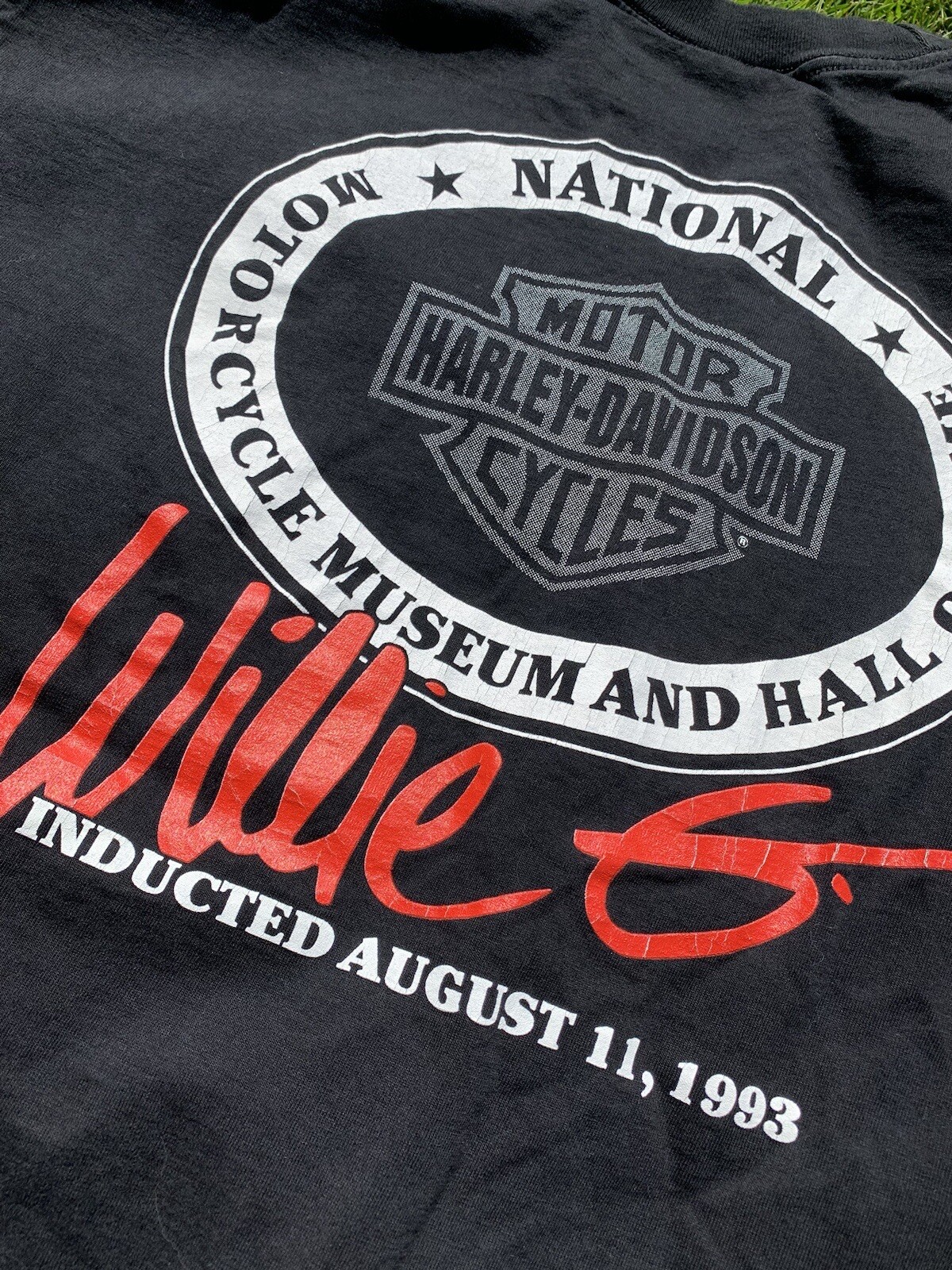 Vintage 1993 Harley Davidson 90th Anniversary Shirt Size Large Western Biker