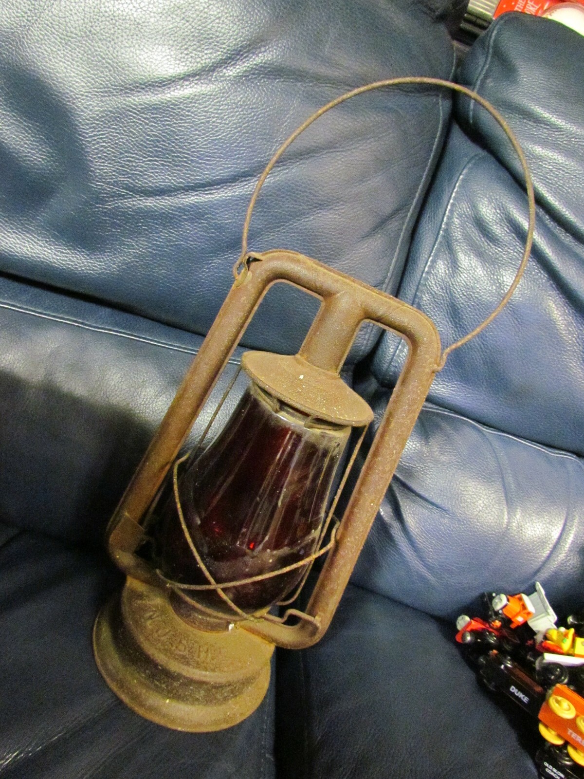 VINTAGE EMBURY MFG CO TRAFFIC LANTERN NO 210 Not SUPREME