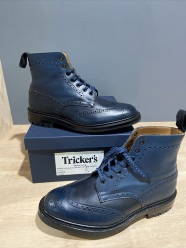 Tricker's 11.5 (10.5UK) Stow Country Dress Boots Brogue Tricker's 11.5 (10.5UK) Stow Country Dress Boots Brogue