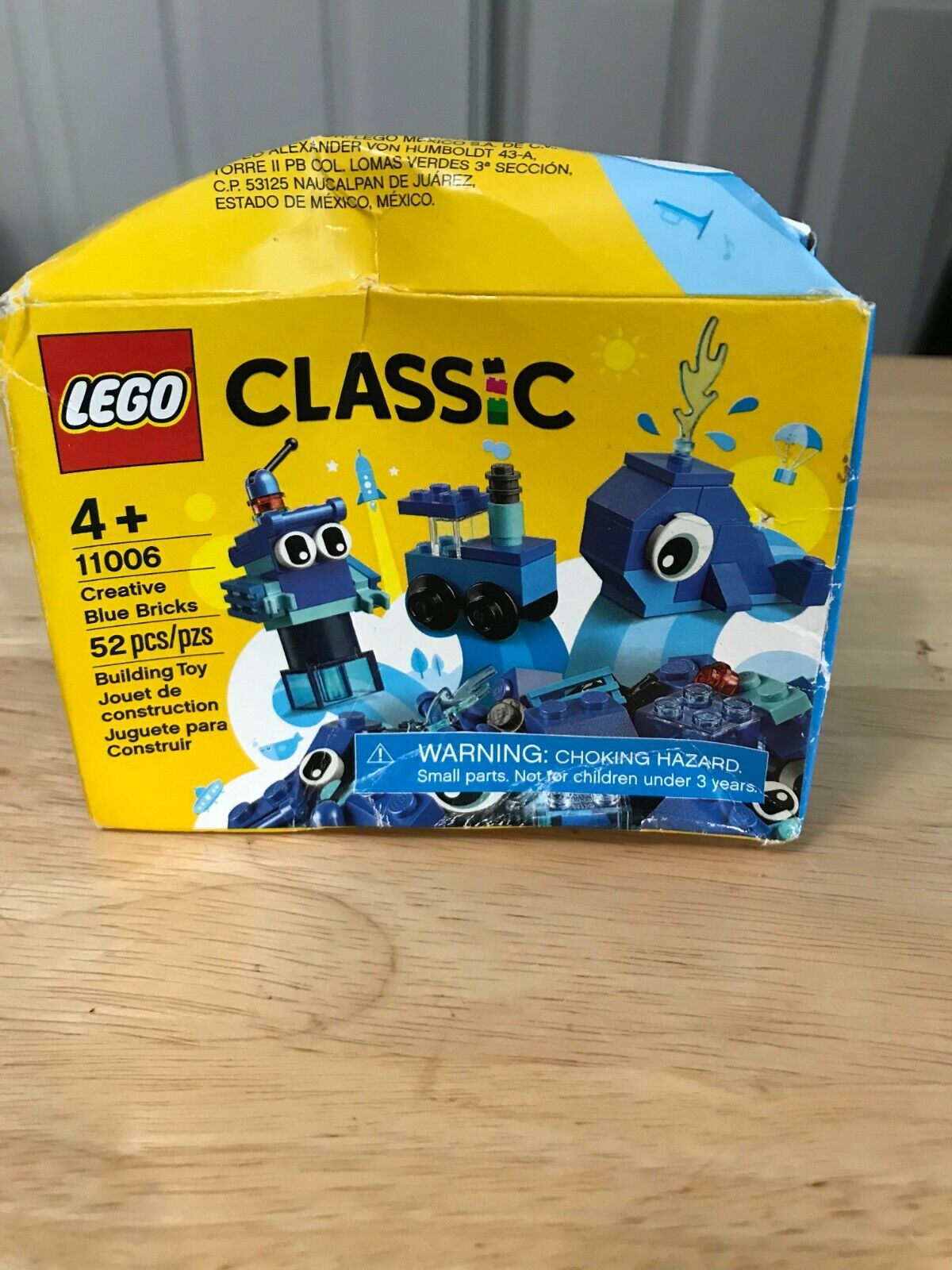 Lego creative blue bricks shop