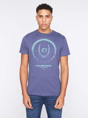 Duck and Cover - Mens 'CENTRICA' T-Shirt - Denim Blue