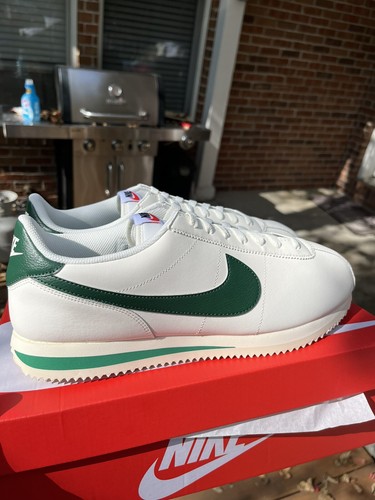 靴 Nike Cortez \"Vintage Green/Midnight 26.5 Nike Cortez Vintage Green Midnight Navy Sail FZ3594-338