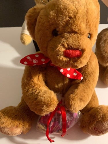 Collectibles Teddy Bear 3pcs Hard Rock Cafe, Hallmark & Godiva