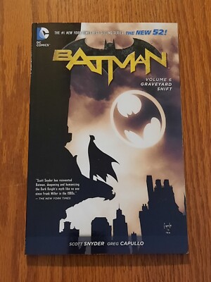 Batman, Vol 6: Graveyard Shift TPB (DC, 2014) 1st Printing