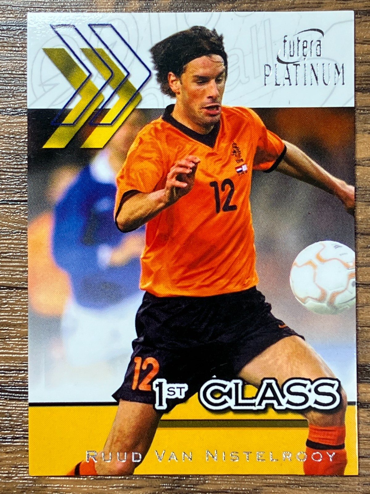 Free Shipping! Futera Platinum 2001 World Stars #34 Ruud Van Free Shipping! Futera Platinum 2001 World Stars #34 Ruud Van