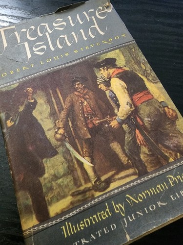 Treasure Island by Robert Louis Stevenson 1947 Illustrated