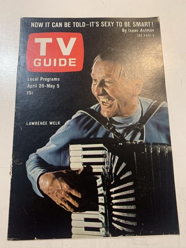Lawrence Welk TV Guide April 29-May 5, 1967 Cover & Backcover Only