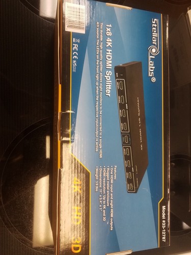 Stellar Labs 1×8 4K HDMI Splitter