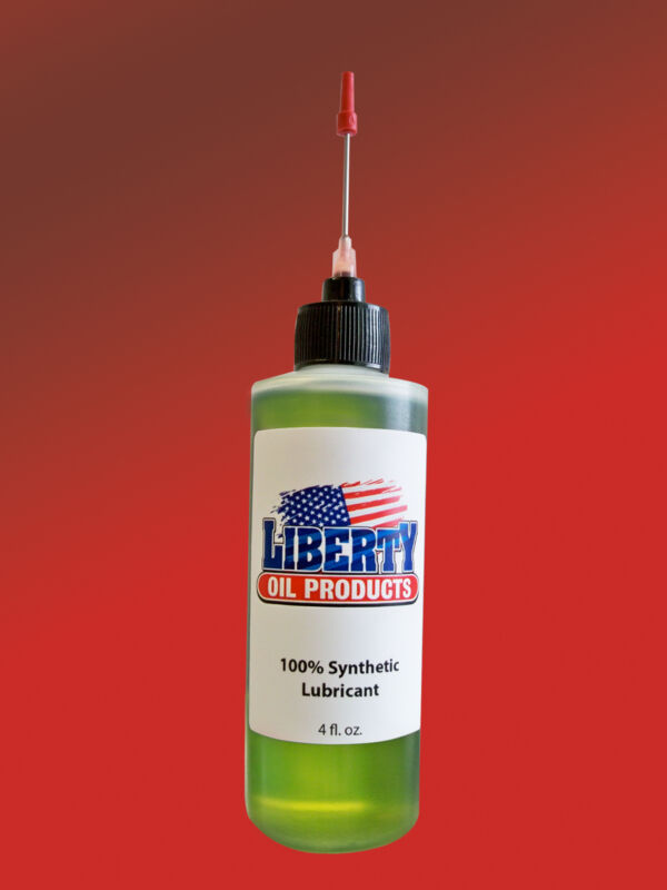 Liberty Oil,100% Synthetic Oil for lubricating grandfather clocks-4oz Bottle