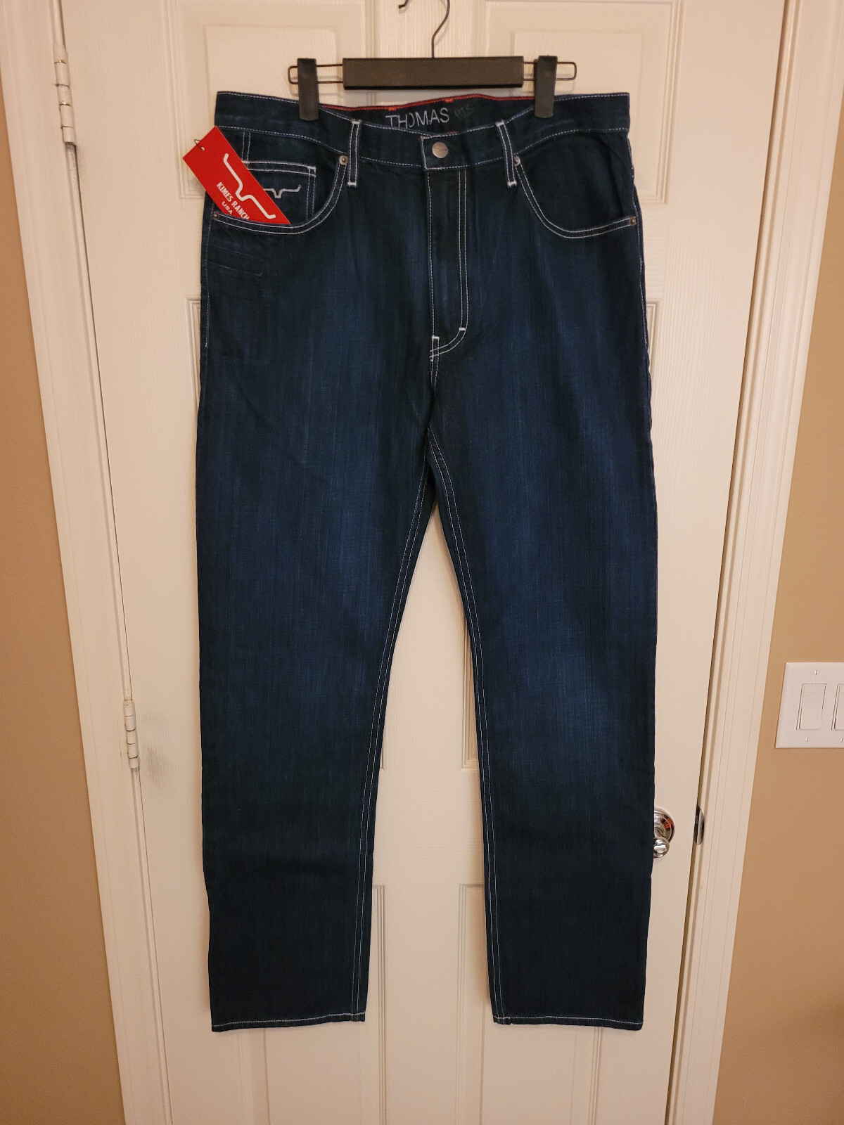 デニム・ジーパン No.1226 W stitch denim PT (3color) SOMETHING×grove別注】LISAWIDE DENIM PANTS （デニムパンツ