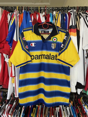 Champion チャンピョン　パルマ 99-00  サッカーシャツ　M Champion チャンピョン パルマ 99-00 サッカーシャツ M FC Parma
