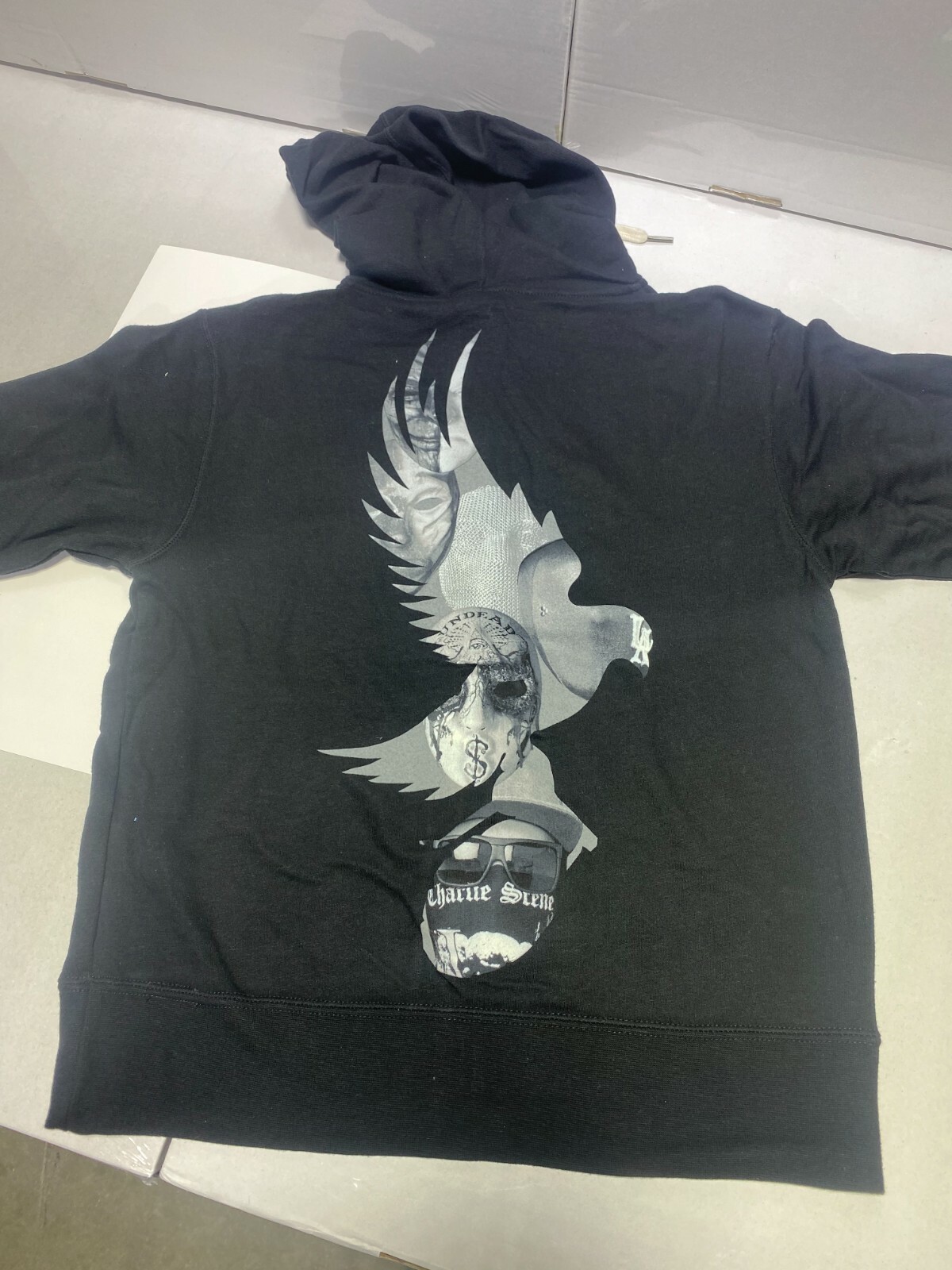 HOLLYWOOD UNDEAD DOVE HOODIE Full Zip OFFICIAL MERCHANDISE NEW!!! | eBay