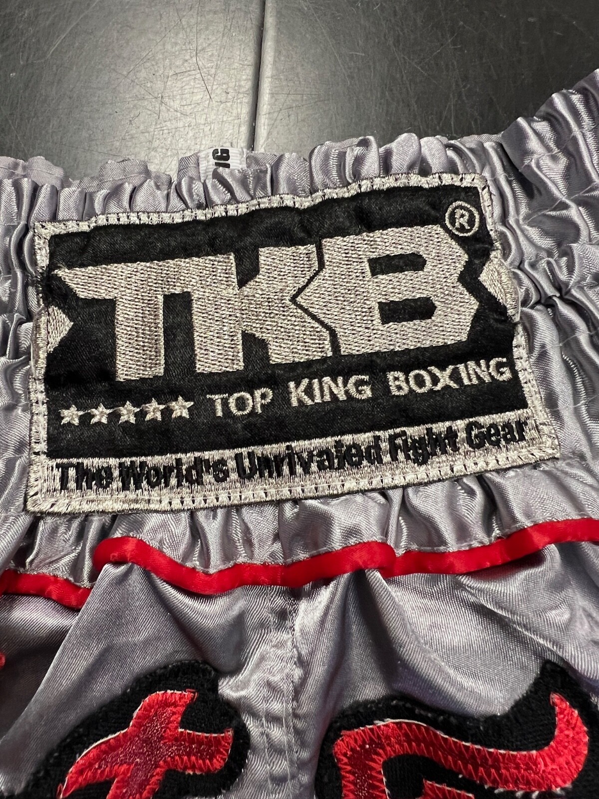 TKB Top King Muay Thai Boxing Shorts Size Medium