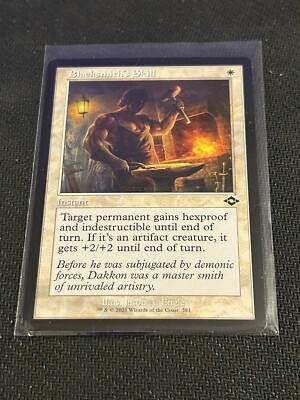 Magic the Gathering Modern Horizons 2 Retro Blacksmith's Skill