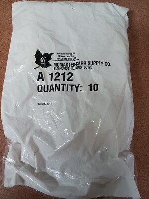 MCMASTER-CARR A 1212, 1/2'' Straight Hose Barb x 1/2'' MNPT Adapter  (Pack of 10)