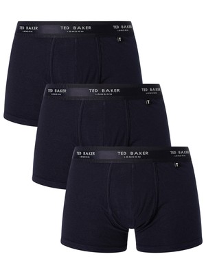 

Мужские трусы Ted Baker, 3 шт., синие, Синий, TBB02-BL1-410