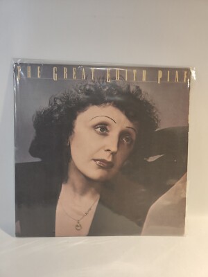 The Great Edith Piaf COLUMBIA 12'' LP 33 RPM